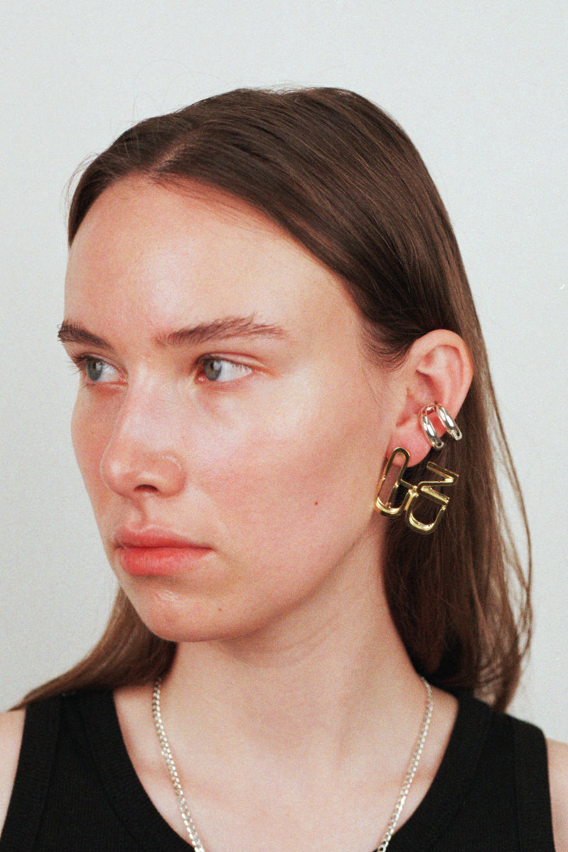 LOGO EARRING